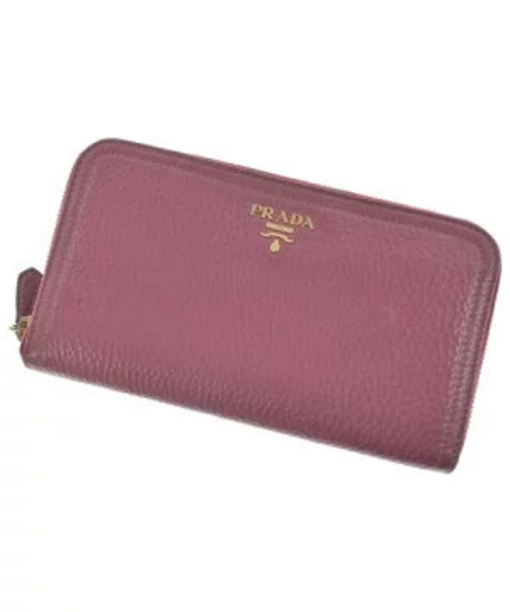 Prada Wallet coin case Wallet Pink